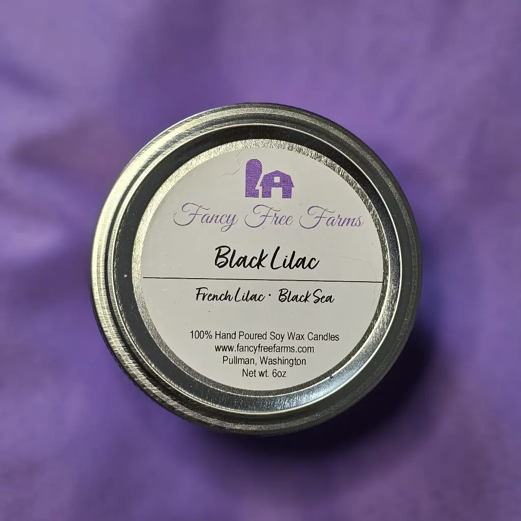 [CND-BL] Black Lilac Soy Candle