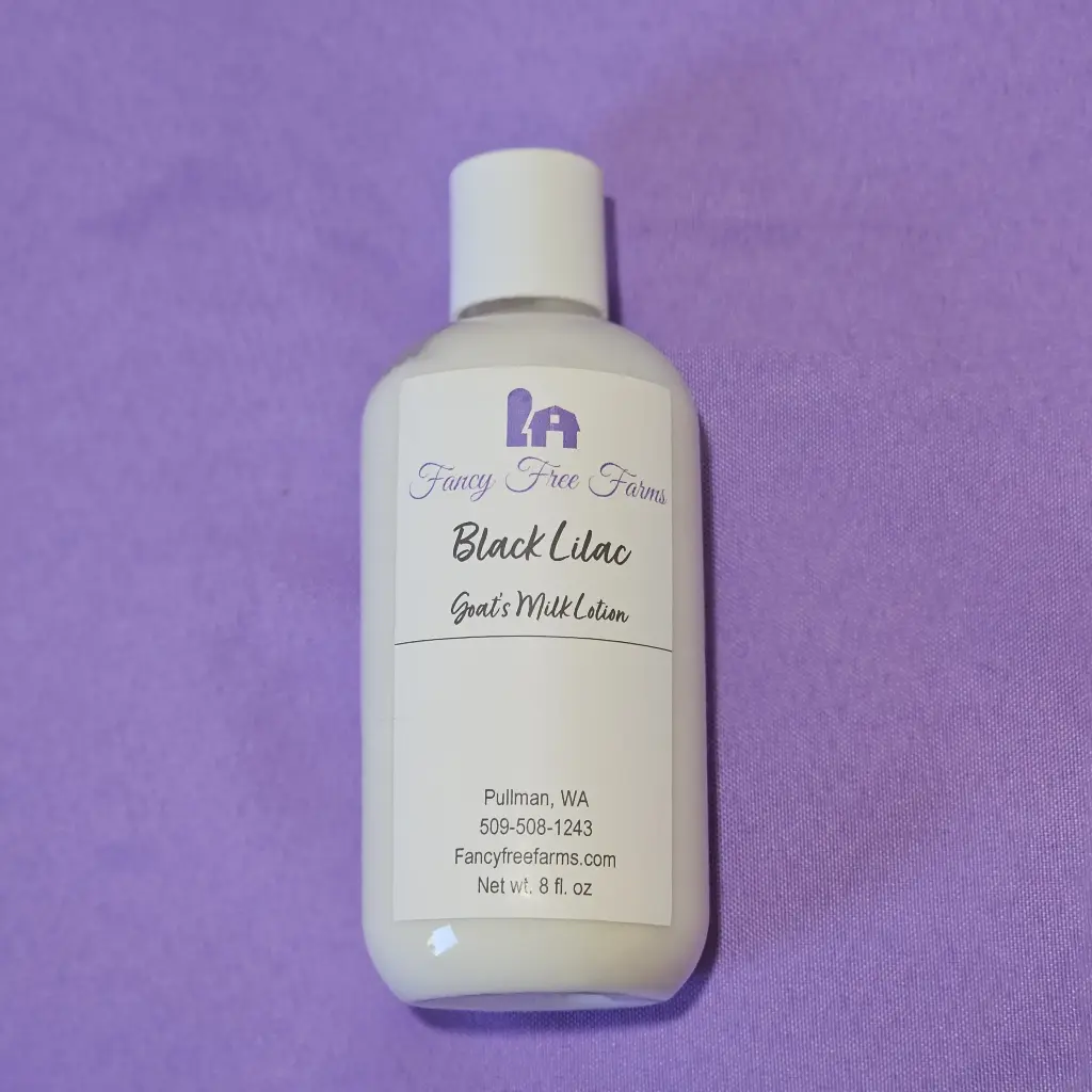 [LOT-8-BL] Black Lilac Goat's Milk Lotion