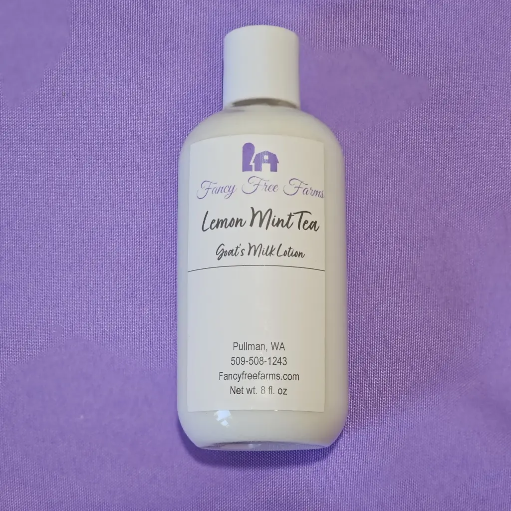 [LOT-8-LMT] Lemon Mint Tea Goat's Milk Lotion
