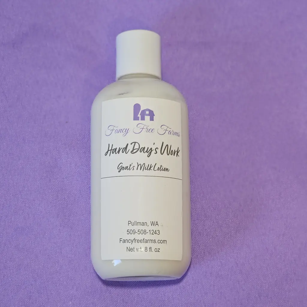 [LOT-8-HDW] Hard Day's Work Goat's Milk Lotion