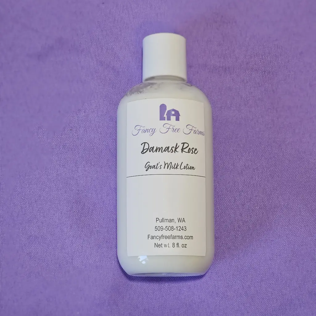 [LOT-8-DR] Damask Rose Goat's Milk Lotion