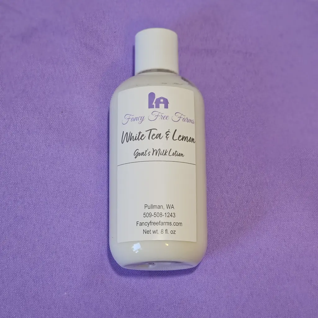 [LOT-8-WTL] White Tea & Lemon Goat's Milk Lotion