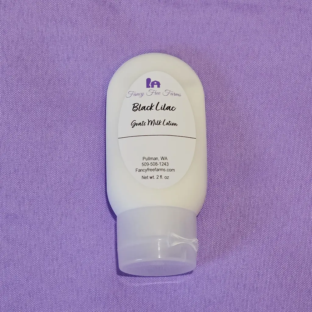 [LOT-2-BL] Black Lilac Goat's Milk Travel Lotion