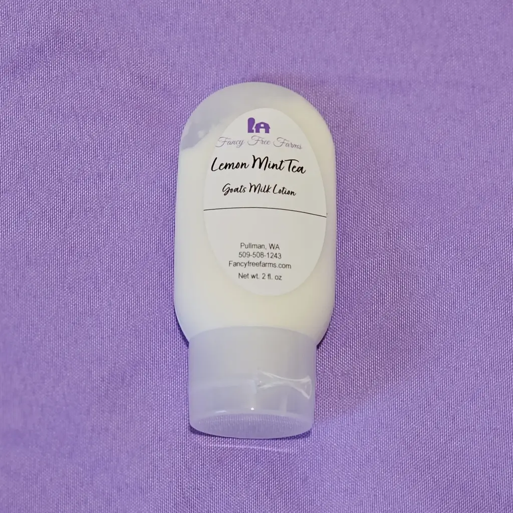 [LOT-2-LMT] Lemon Mint Tea Goat's Milk Travel Lotion