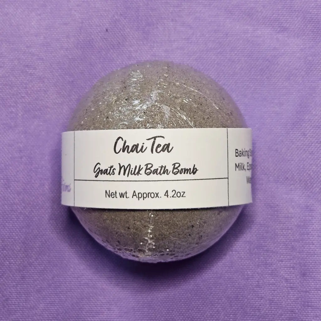 [BOMB-CH] Chai Tea Goat's Milk Bath Bomb