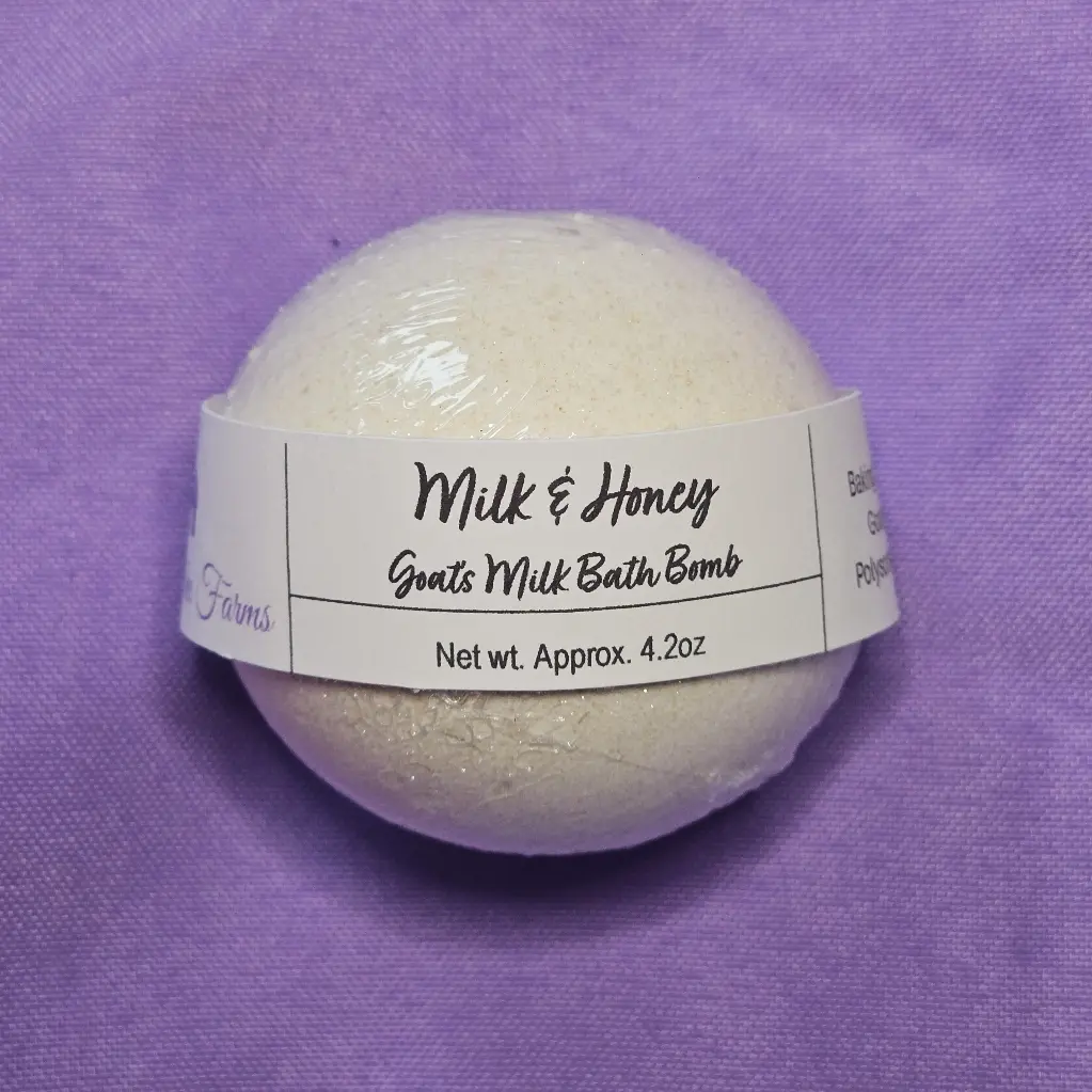 [BOMB-MH] Milk & Honey Goat's Milk Bath Bomb