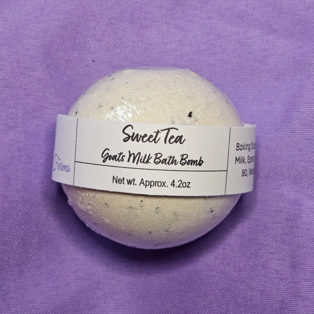 [BOMB-ST] Sweet Tea Goat's Milk Bath Bomb