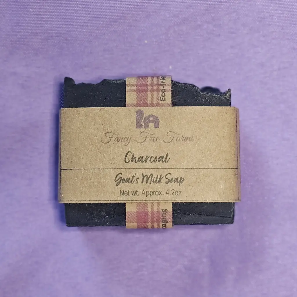[SOAP-CHAR] Charcoal Goat's Milk Soap