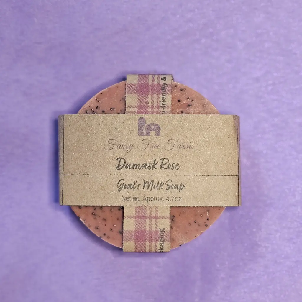 [SOAP-DR] Damask Rose Goat's Milk Soap