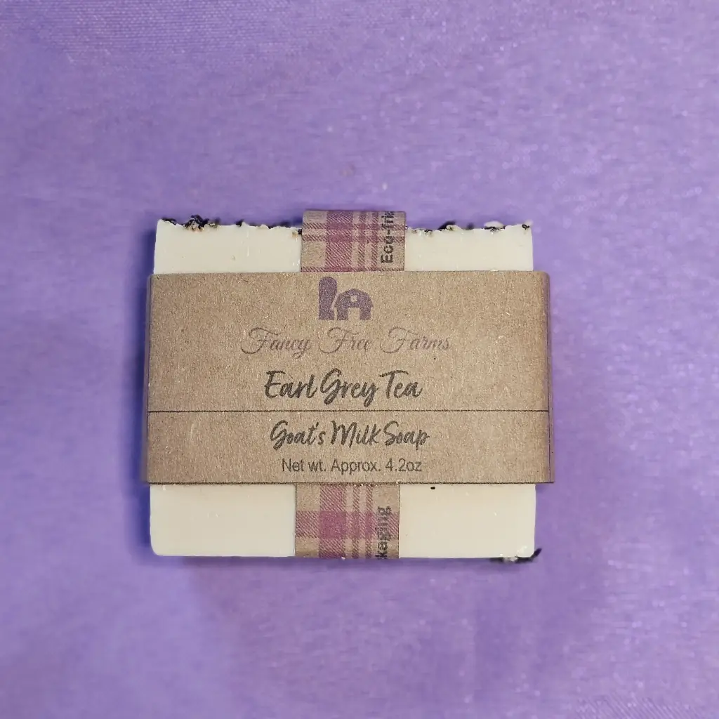 [SOAP-EG] Earl Grey Tea Goat's Milk Soap