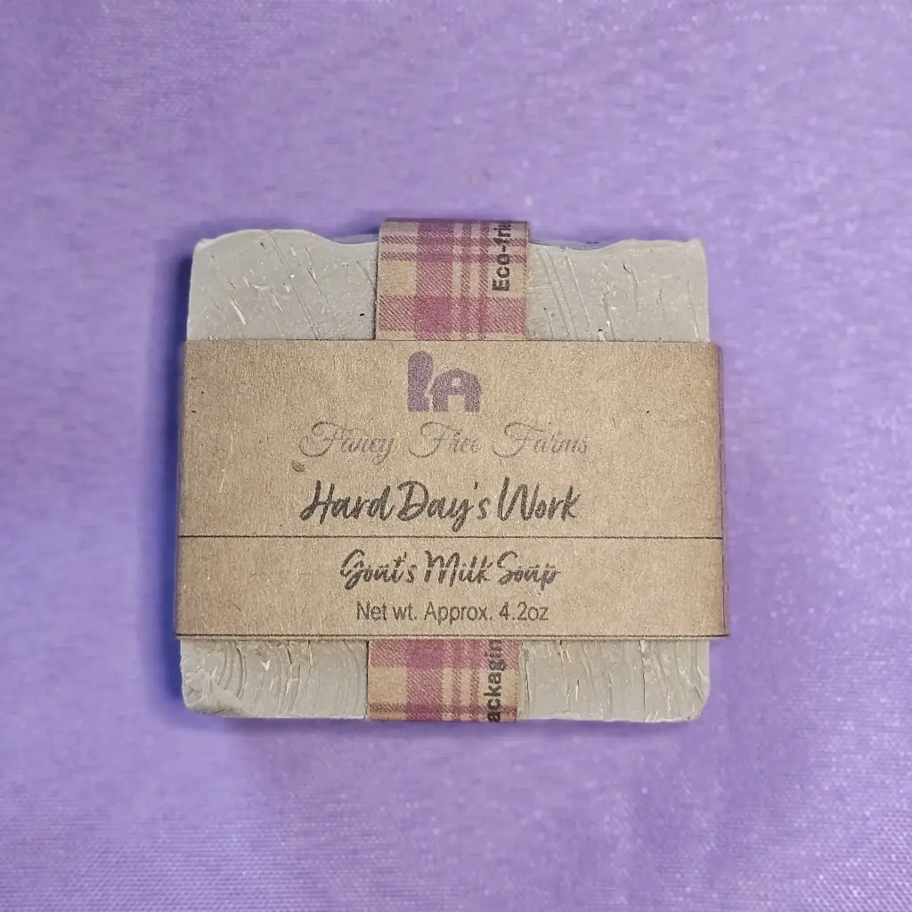 [SOAP-HDW] Hard Day's Work Goat's Milk Soap