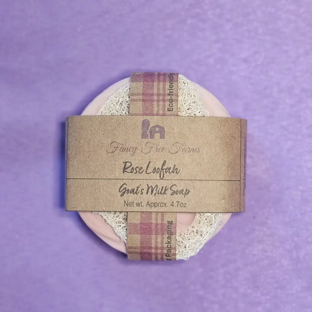 [SOAP-RL] Rose Loofah Goat's Milk Soap