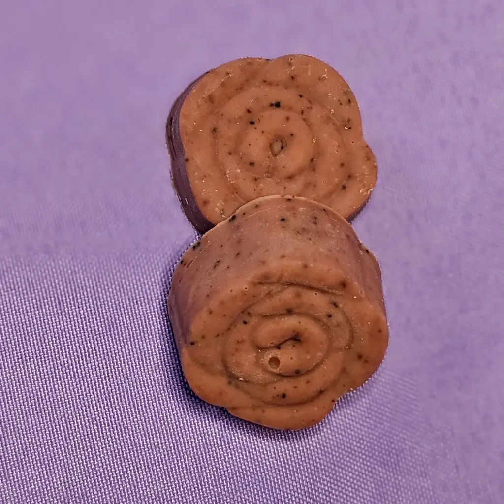 [SOAP-TRV-DR] Damask Rose Goat's Milk Travel Soap