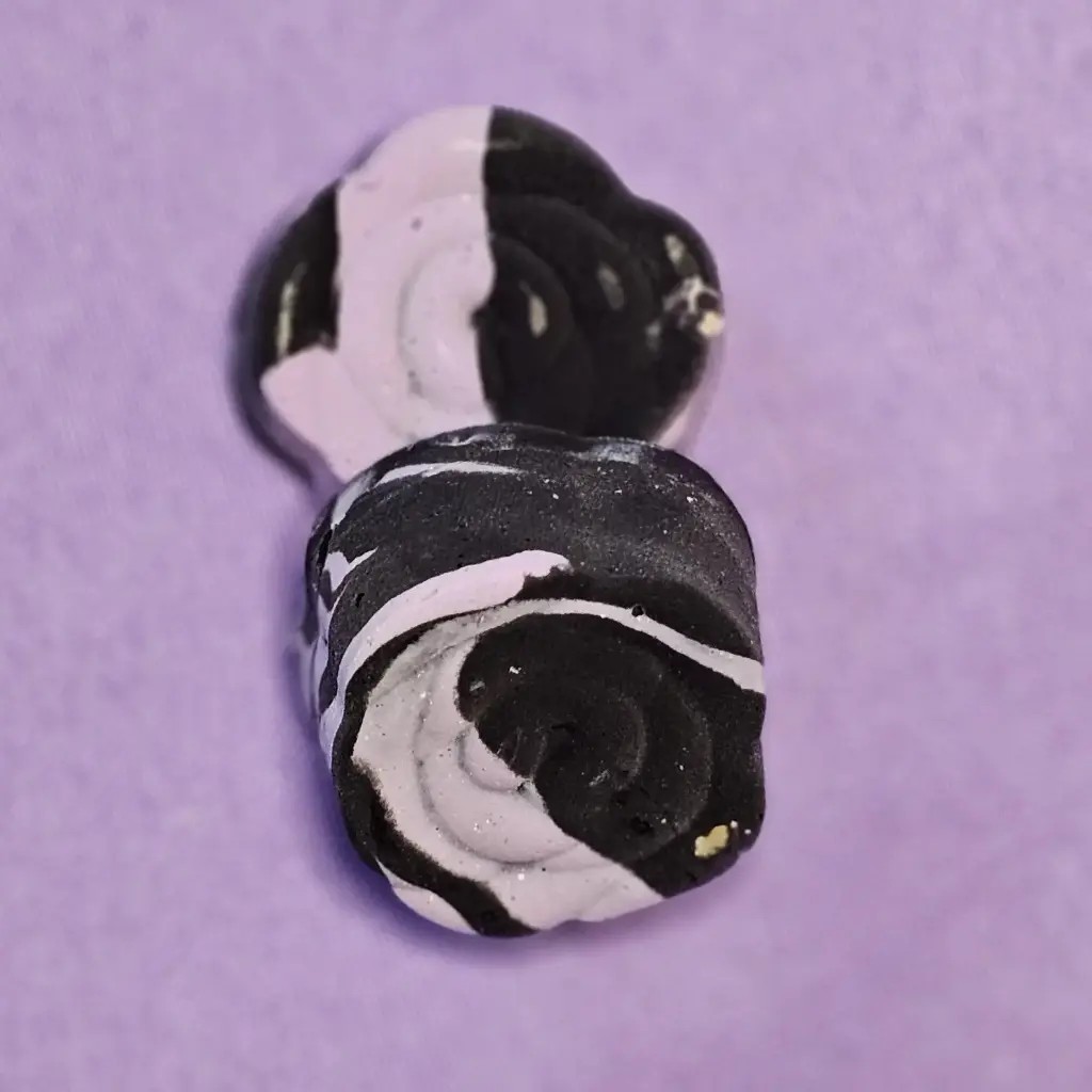 [SOAP-TRV-BL] Black Lilac Goat's Milk Travel Soap