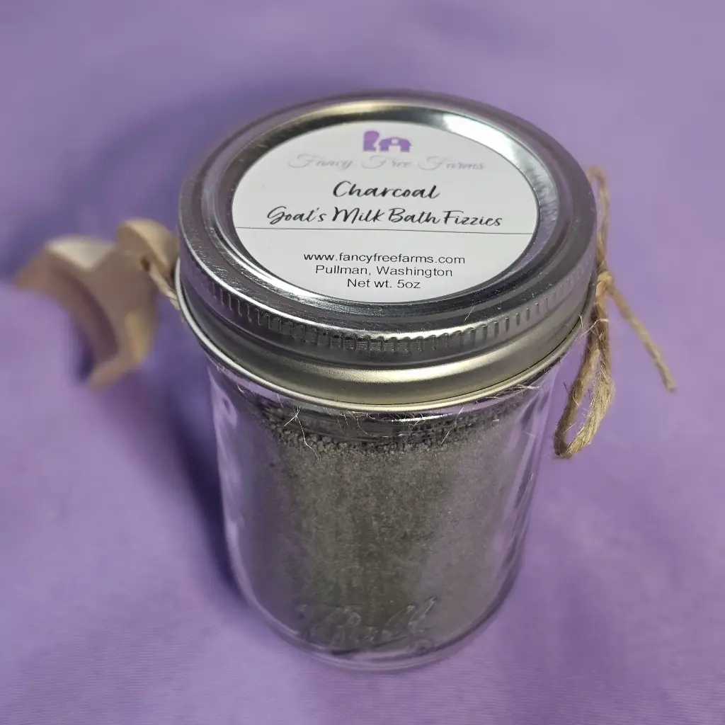 [FIZZ-CHAR] Charcoal Goat's Milk Bath Fizzie