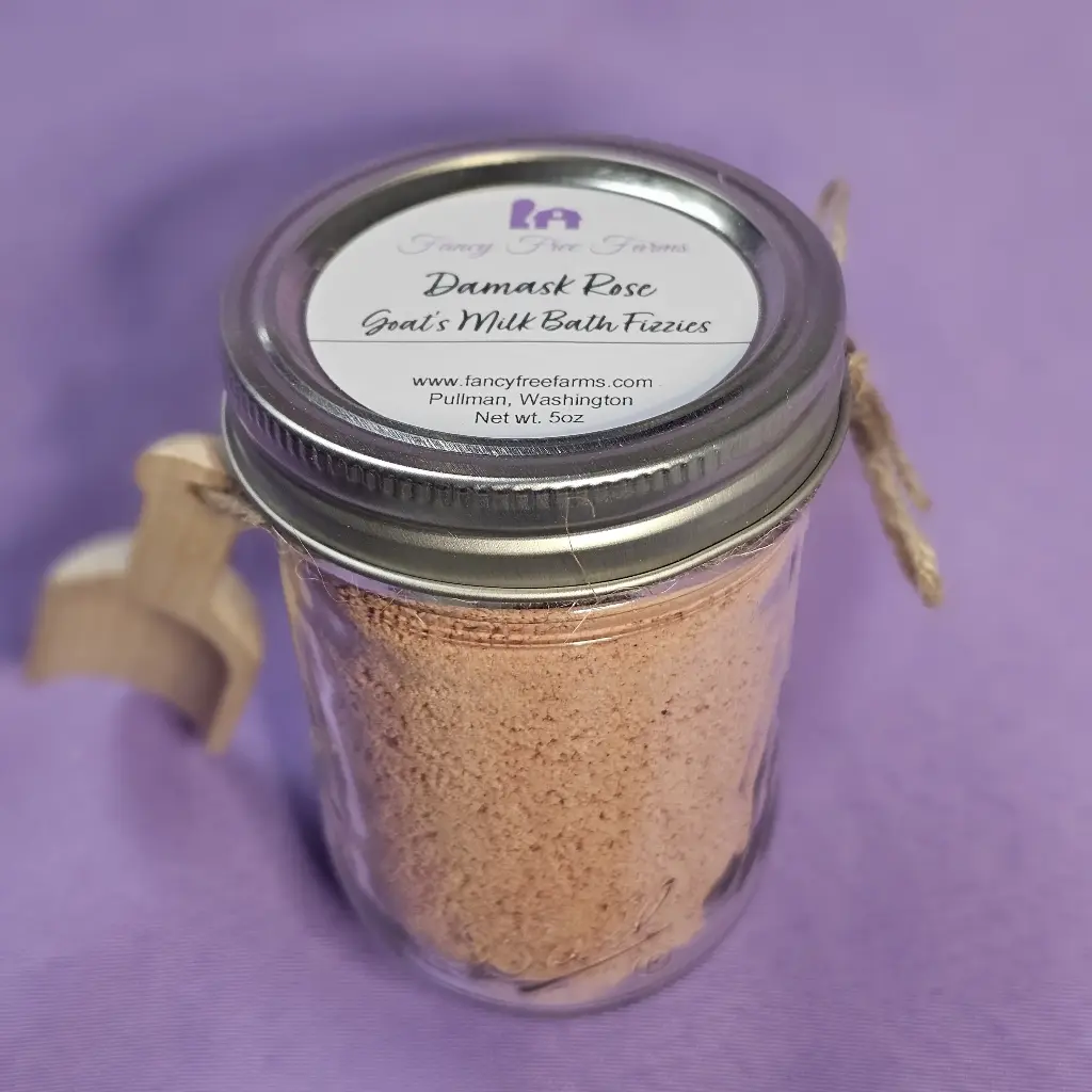[FIZZ-DR] Damask Rose Goat's Milk Bath Fizzie