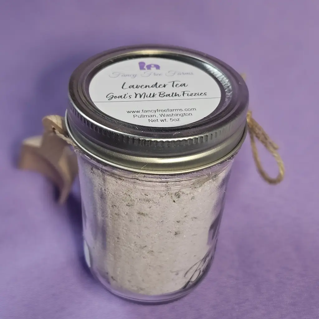 Lavender Tea Goat's Milk Bath Fizzie
