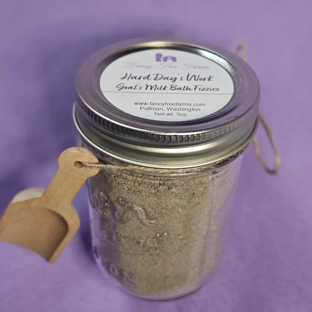 [FIZZ-HDW] Hard Day's Work Goat's Milk Bath Fizzie