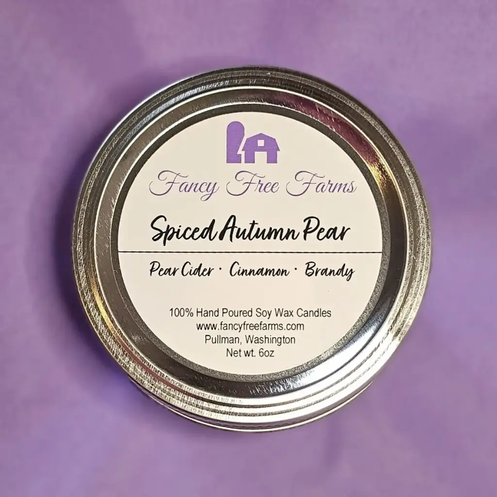 [CND-FAL-SAP] Spiced Autumn Pear Soy Wax Candle