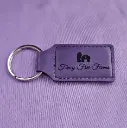 Fancy Free Farms Leatherette Keychain