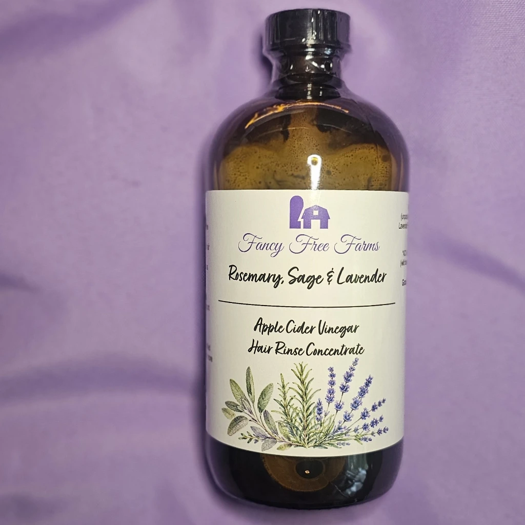 [RINS-RSL] Rosemary, Sage & Lavender Apple Cider Vinegar Rinse